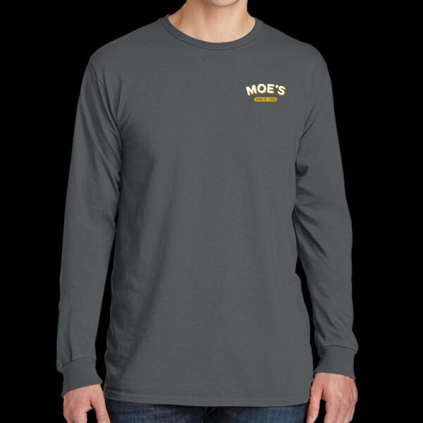 Vintage Moe's- Beach Wash ® Garment Dyed Long Sleeve Tee Thumbnail